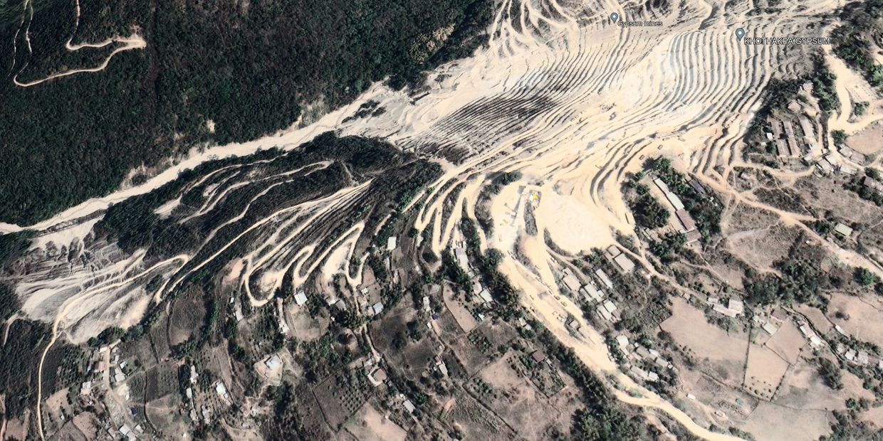 Gypsum Mines for Sale FDI Project in Bhutan Plaster of Paris